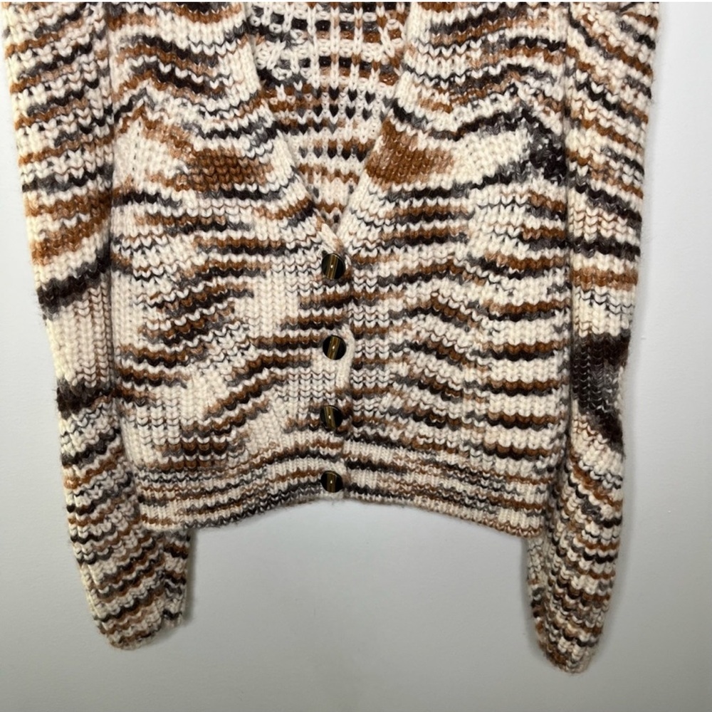 ULLA JOHNSON Greta Cardigan in Tapir - Picture 7 of 11